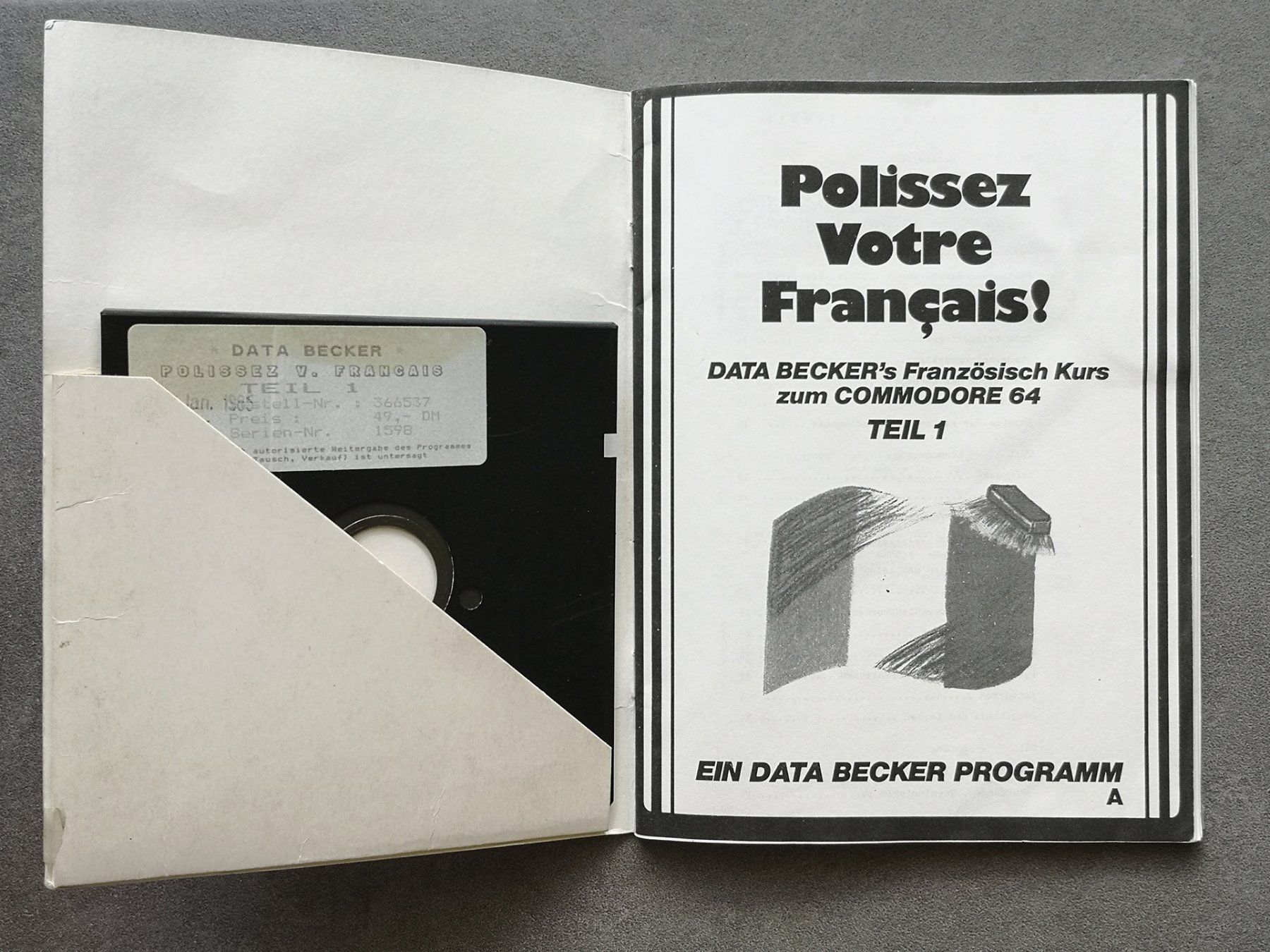 Libri: Französisch Kurs Commodore 64 – Usato da Dietwil venduto da deneb26 2