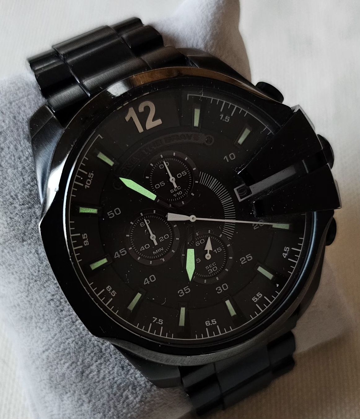 Diesel Orologi: DIESEL Chronograph Elegante Herrenuhr 53mm – Usato da Speicher venduto da Lemore 1