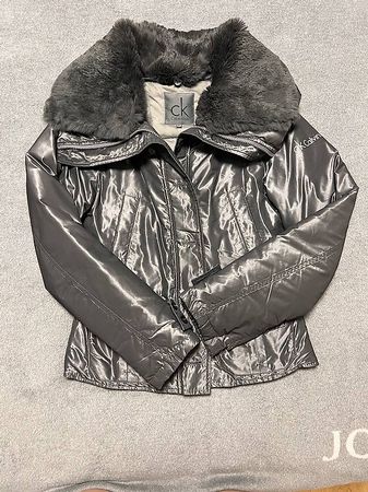 Calvin Klein Winterjacke mit Pelz M