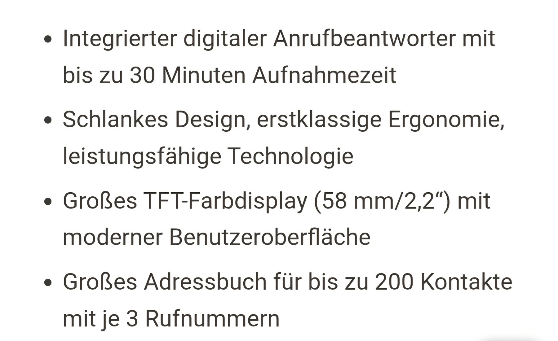 Gigaset Telefoni: Festnetztelefon Gigaset C575A – Nuovo (secondo la descrizione) da Schmitten FR venduto da ManuelaZ03 3