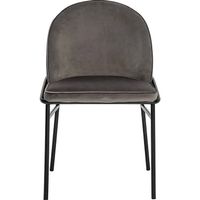 4 chaises en velours (sous garantie)