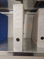 80 graue Bundesordner 7cm