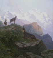 Eduard BÜHLER Brienz, Eiger Mönch & Jungfrau