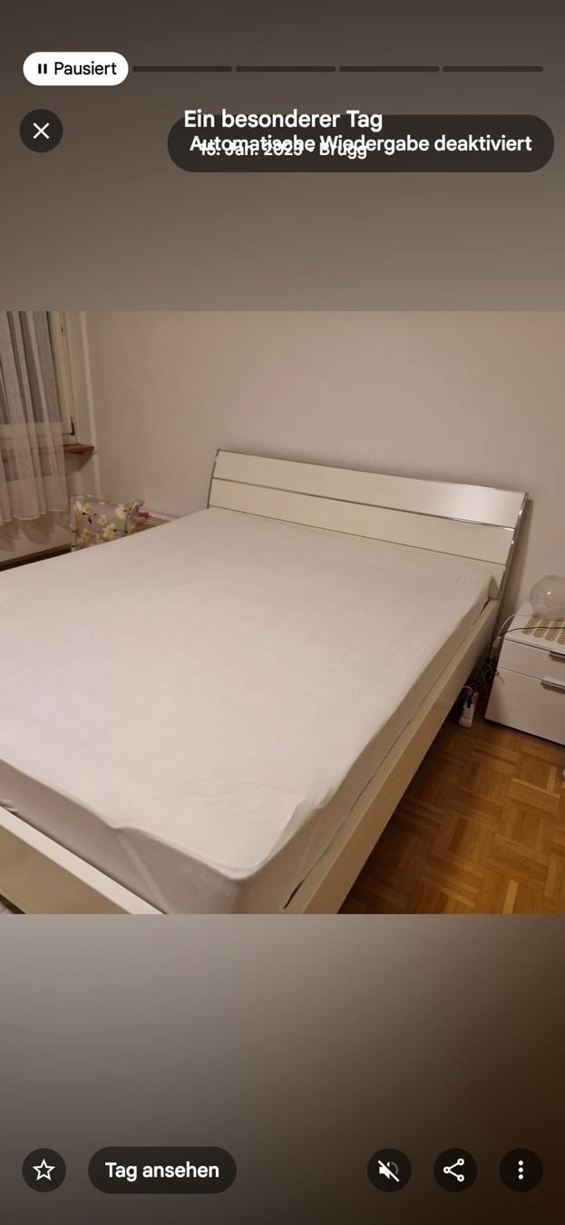 Betten: Doppelbett 160x200  – Neu (gemäss Beschreibung) aus Oberweningen von Sonounitaliano