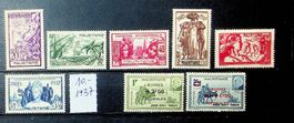 MAURITANIE TIMBRES NEUFS*  1937-44. COTE 10.00 EUROS /T212