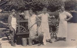 Küchenmannschaft, Fotokarte