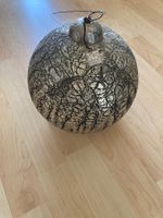 XXL Kugel PTM Collection Silber Antik Look