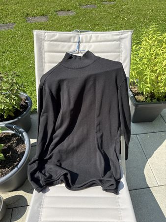 Schwarzer Kragenpullover Urban Classics