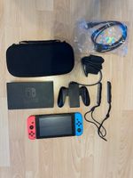 Nintendo Switch Konsole mit Zubehör und Tasche