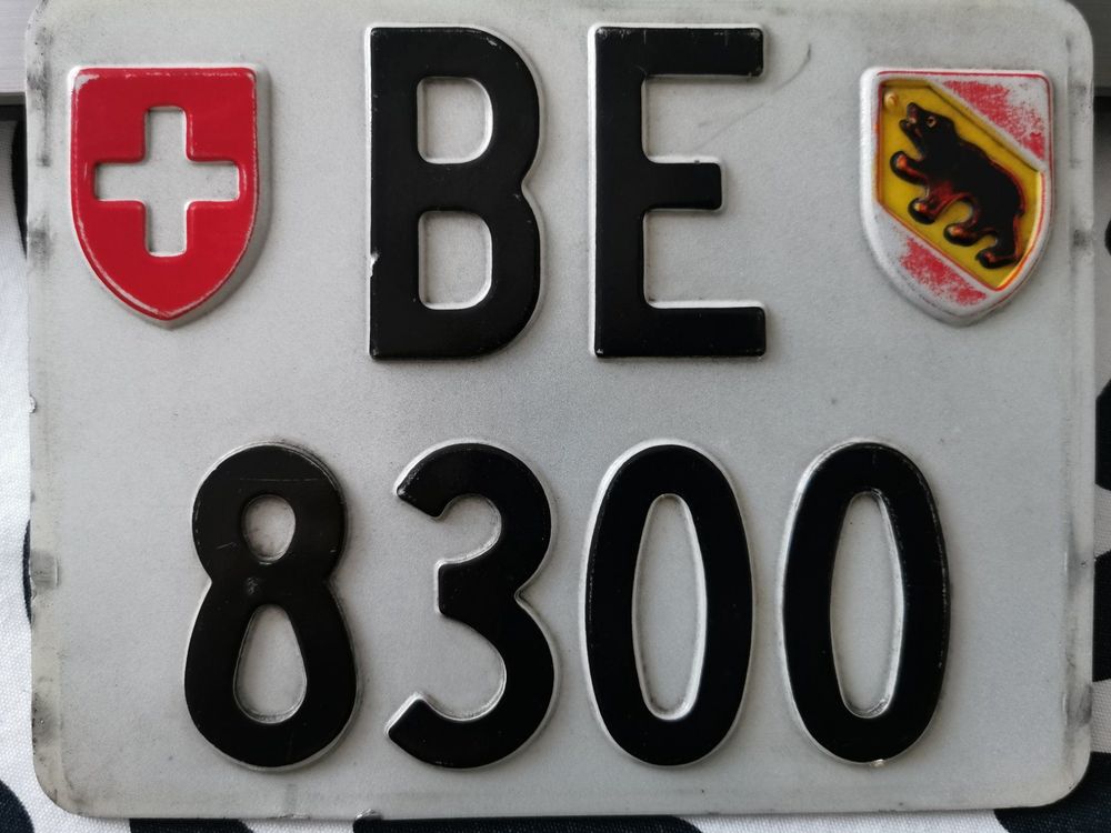 Motorrad-Aufkleber „DPT 85 Vendée“ – Für Nummernschild-Optik, 6 X 3 Cm, Paarweise