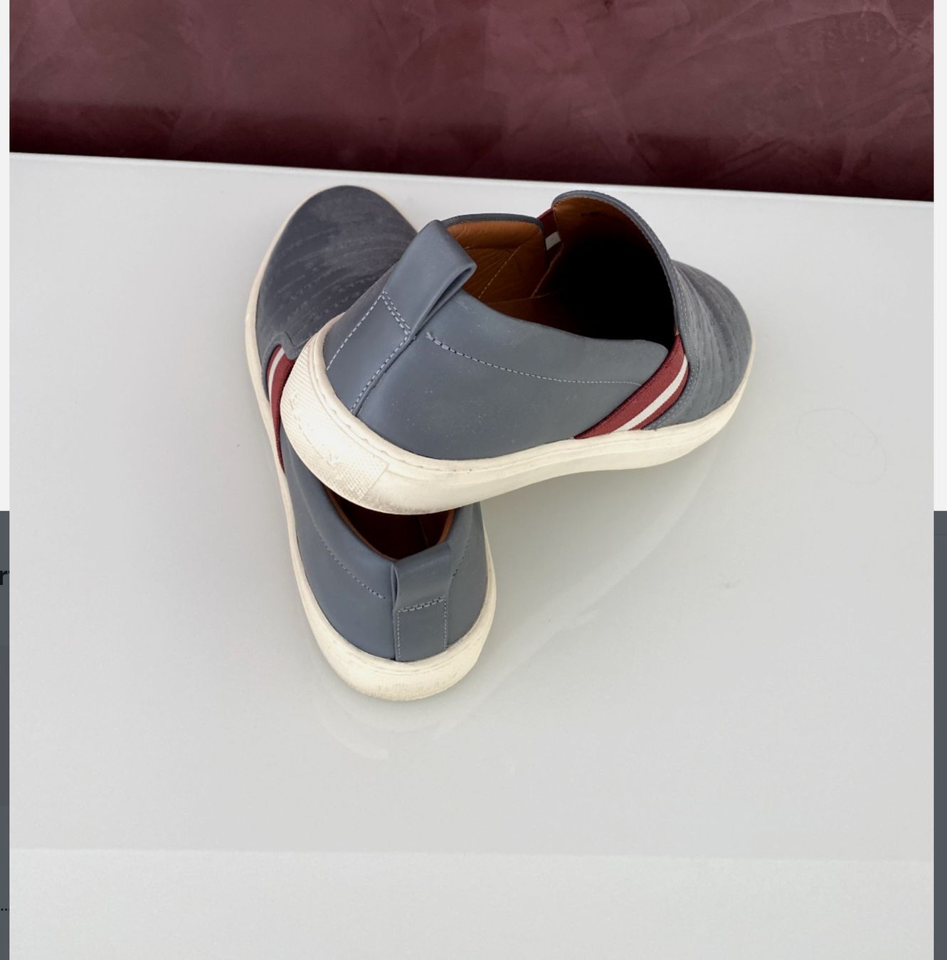 Bally Scarpe da uomo: BALLY Sneaker Herald -Gr 42 grau – Nuovo (secondo la descrizione) da Volketswil venduto da praxis12 5
