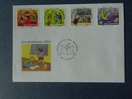 2004 Pro Juventute FDC mit ET-Voll