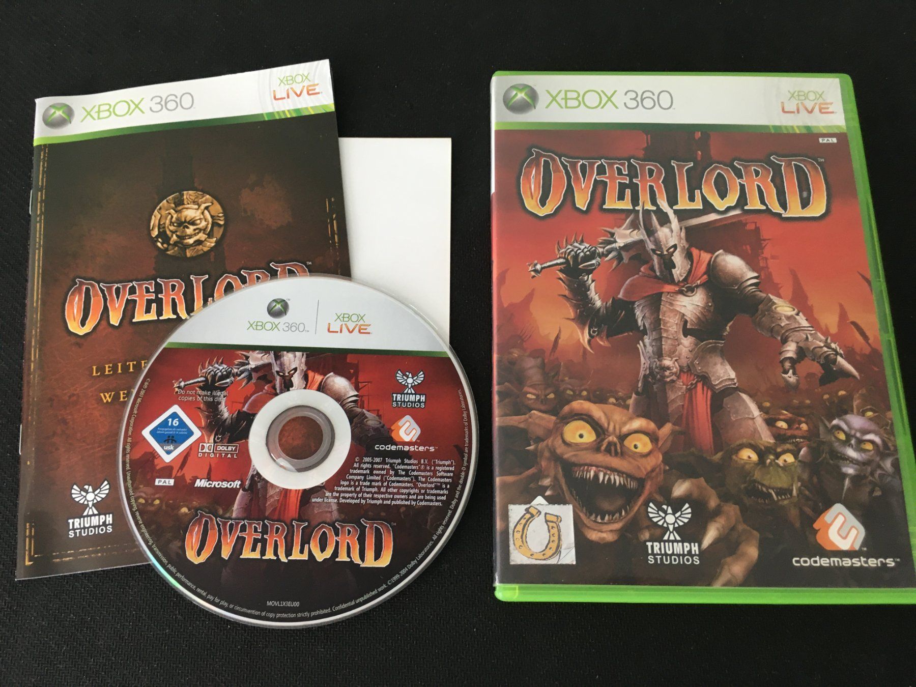 Microsoft Giochi: Overlord für Xbox 360 – Usato da St.Gallen venduto da sjosjo