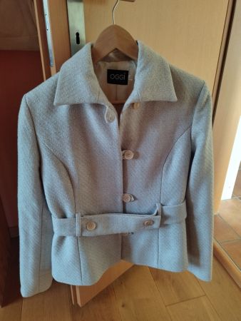 Elegantes weisses Blazer für Damen, D 38