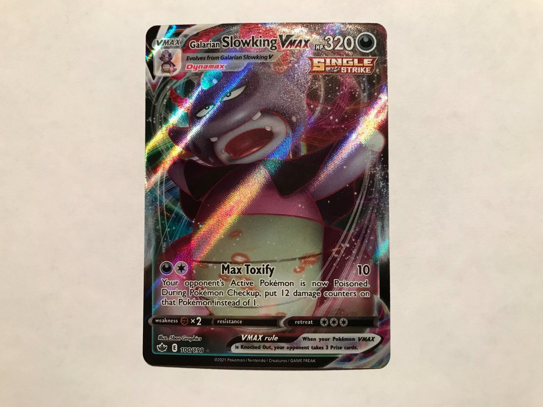 Pokémon Sammelbilder & Trading cards: Galarian Slowking Vmax EN – Neu (gemäss Beschreibung) aus Hagendorn von Pokecollectorch 1