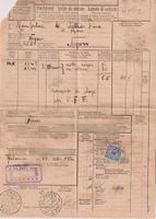 M25) Frachtbrief, sehe Scan