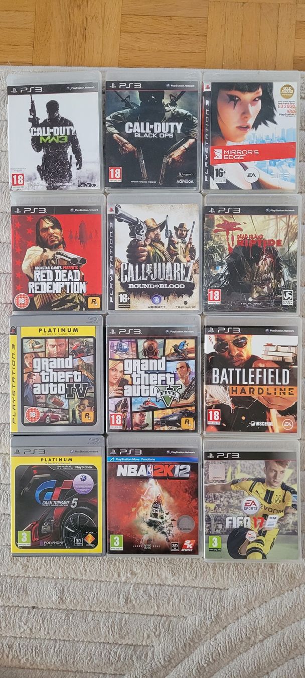 Sony Console: Console PS3 avec  2  manettes + 12 jeux – Nuovo (secondo la descrizione) da Vevey venduto da obi_n8zc 4
