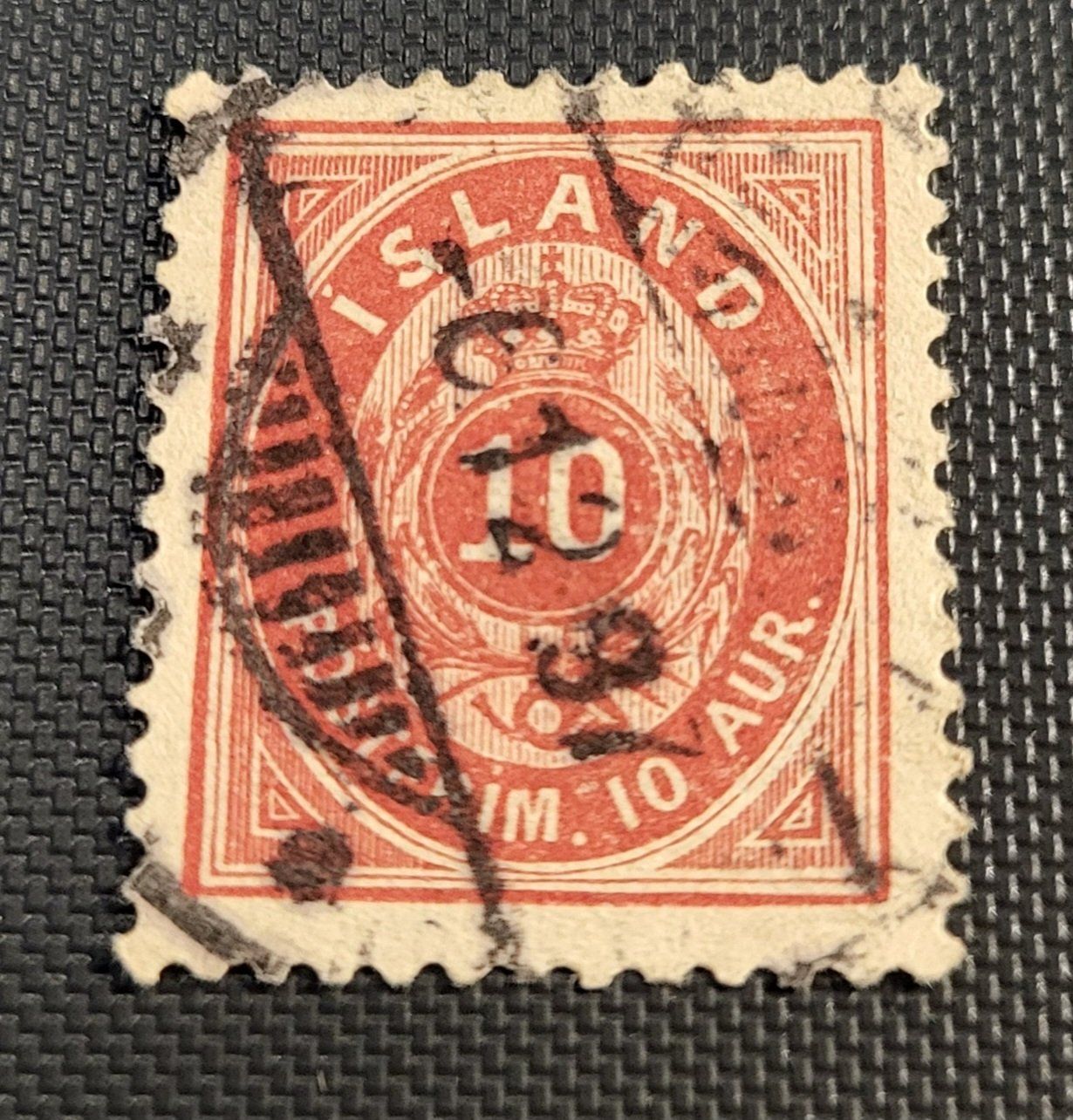 Alle Briefmarken: Island alte briefmarke – Gebraucht aus St Gallen von Stampsalshobby