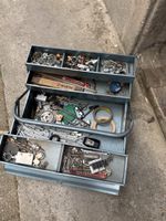Werkzeugkiste, Werkzeug, div.Material, Werkstatt, Bastler 57