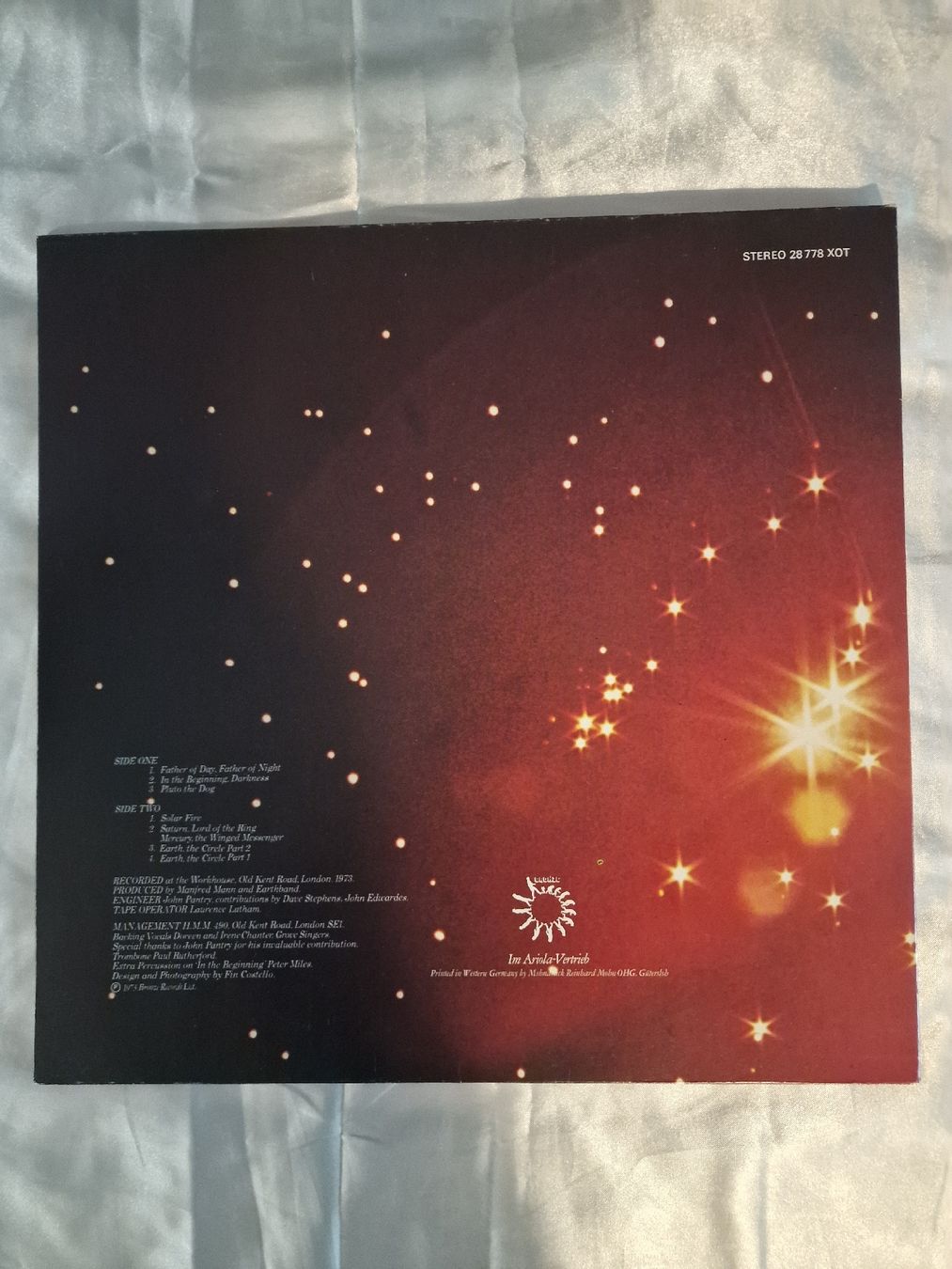 Schallplatten: Manfred Mann's Earth Band - Solar Fire – Gebraucht aus Pfaffnau von gunport 1
