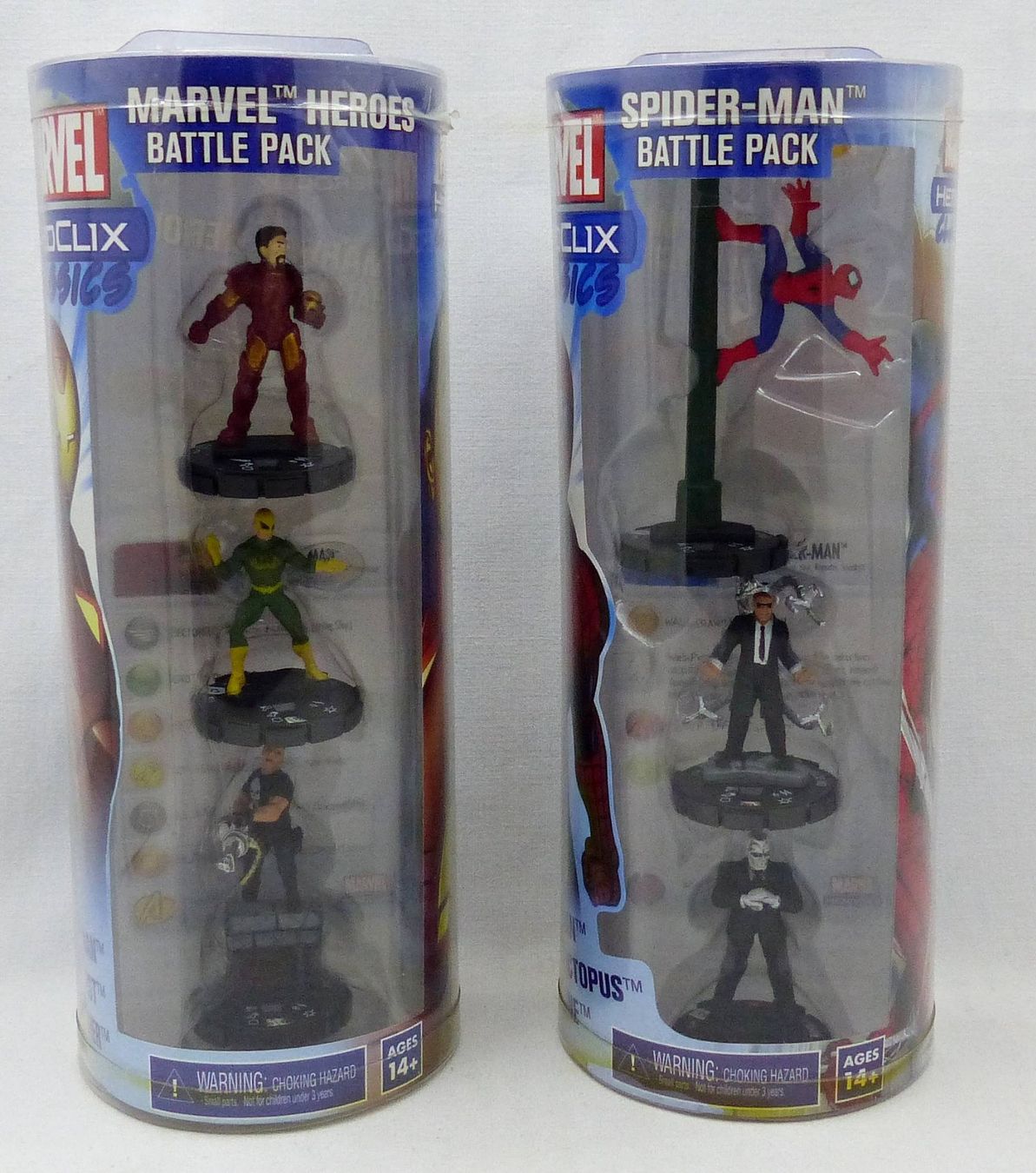 Marvel Statuette: MARVEL HEROES SPIDER-MAN BATTLE PACK PUNISHER IRON-MAN MINI – Nuovo e nell'imballaggio originale da Lugano venduto da YouWantUS 5