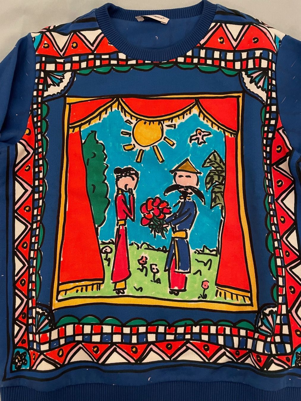 Dolce & Gabbana Maglioni & Felpe: Designer Pullover Dolce & Gabbana Boys Gr. 128 Jungs Hammer – Usato da Celerina venduto da Ucb 1