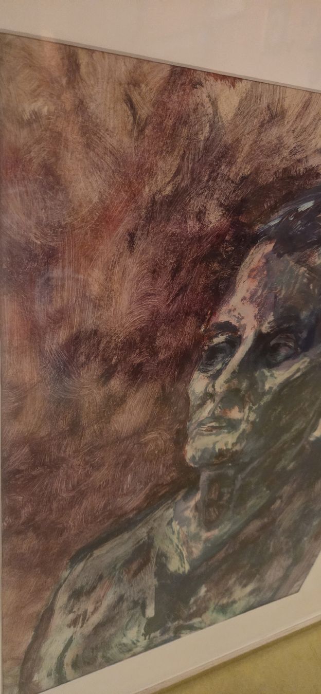 Gemälde: Expressionistisches Porträt einer Frau – Gebraucht aus Rehetobel von hobirot01 3