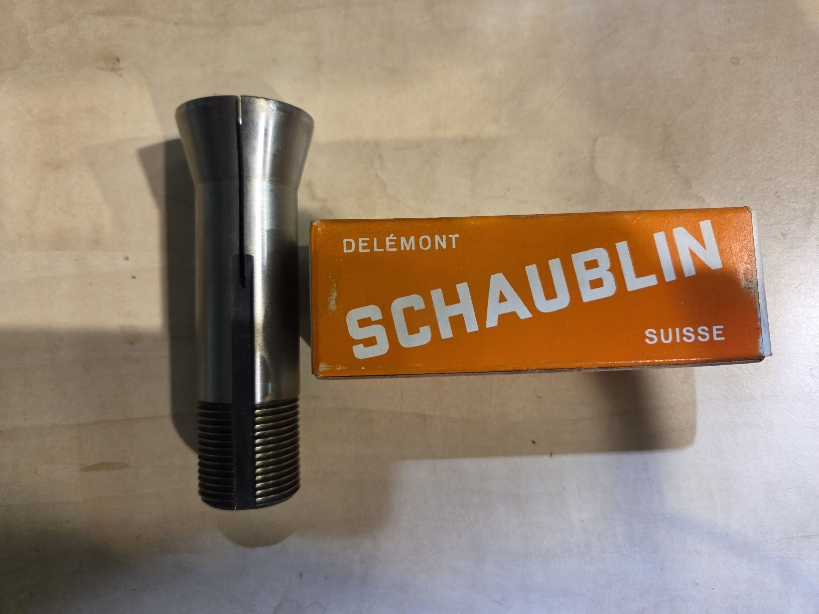 Schaublin Tutti gli attrezzi: SCHAUBLIN W25 Zangen – Nuovo e nell'imballaggio originale da Quartino venduto da 123HOBIT