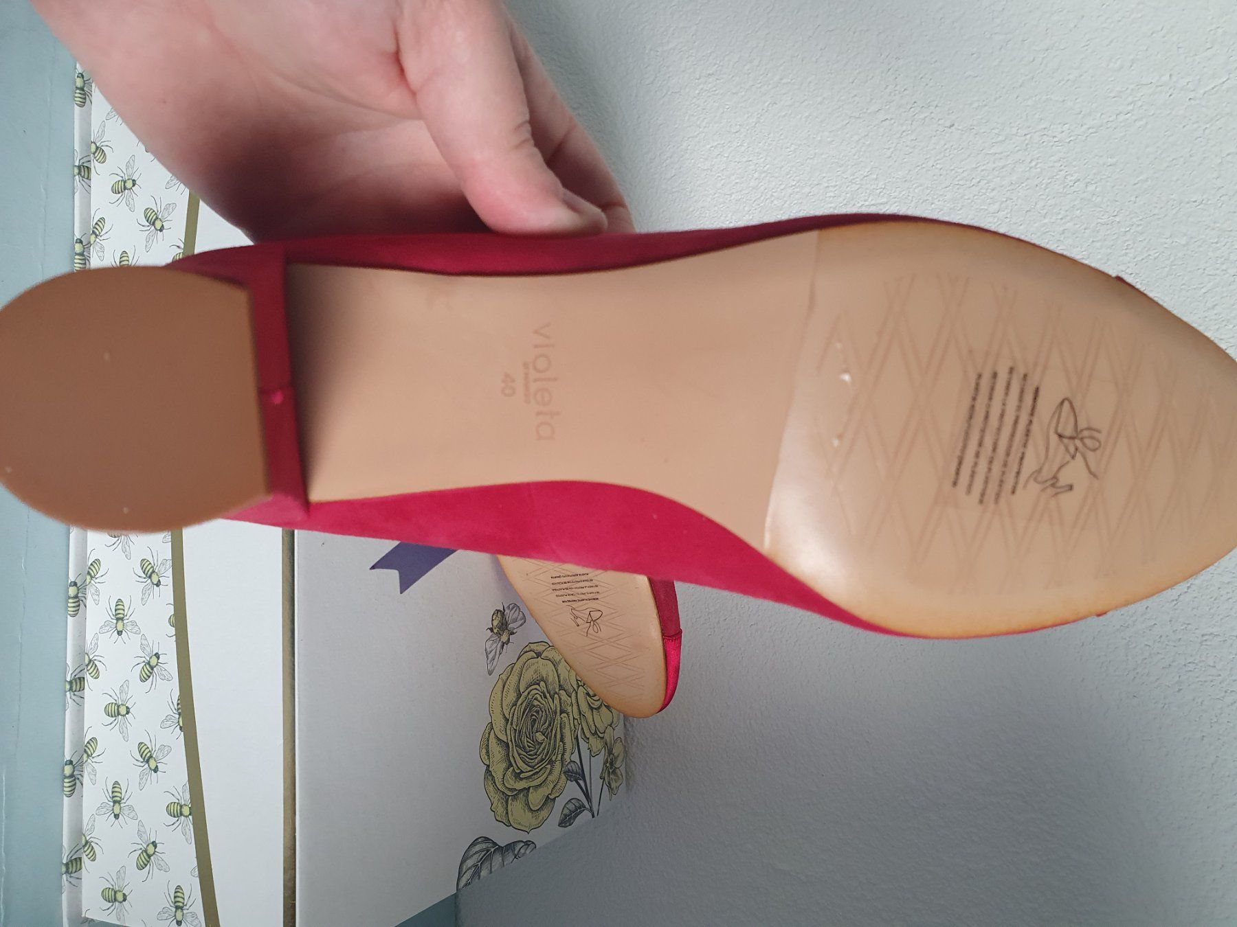Mango Scarpe da donna: Schuhe Mango, Leder, Größe 40, pink – Nuovo e nell'imballaggio originale da Zuchwil venduto da ger_ws6t 3
