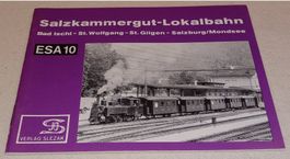 3-900134-51-0 SALZKAMMERGUT-LOKALBAHN  Heftreihe ESA 10