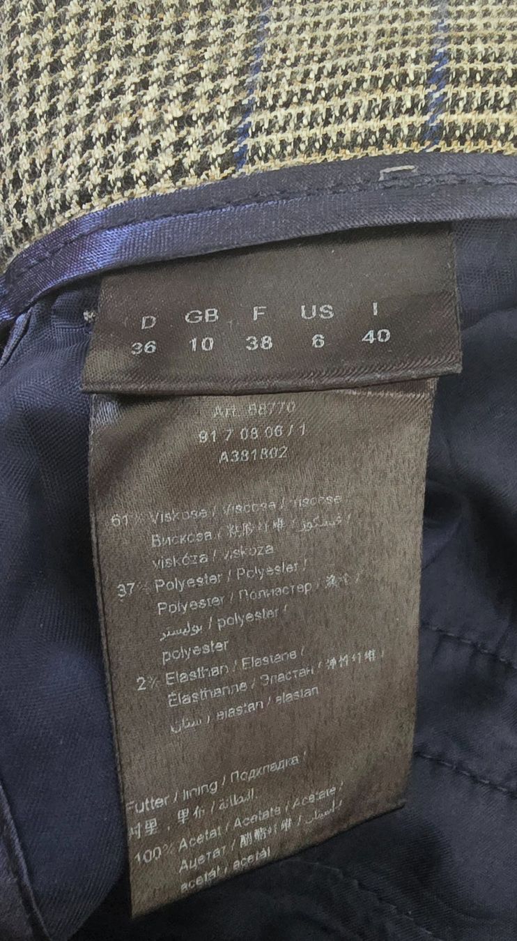 Pantaloni: Stoffhose kariert von SET - Grösse 36 – Usato da Meilen venduto da melanieolivia 4
