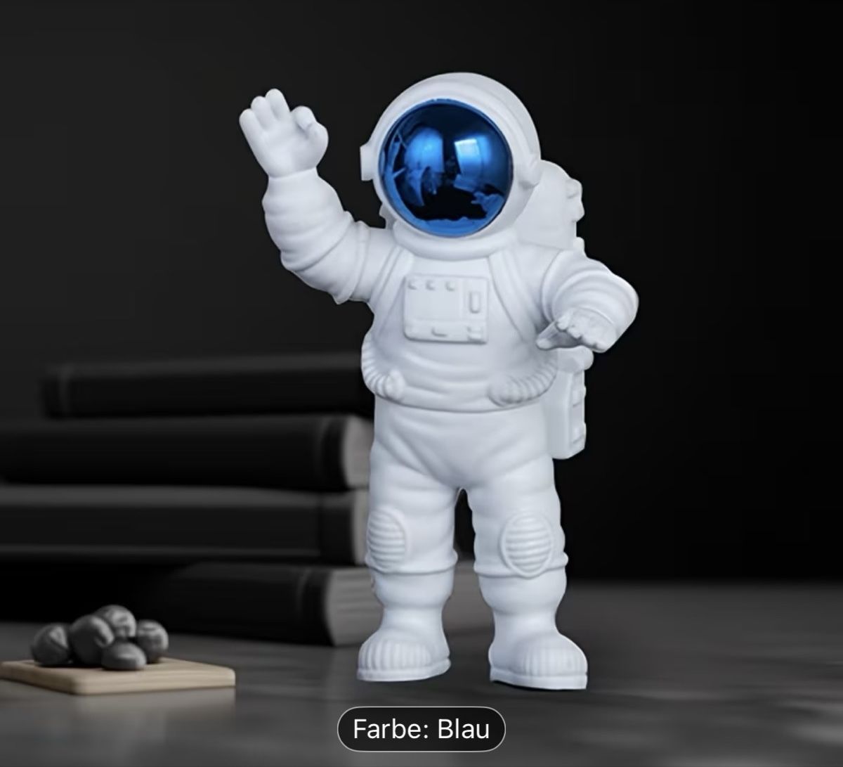 Statuette: Astronaut Figur Neu, Blau,  10 cm – Nuovo (secondo la descrizione) da Basel venduto da Zomeg 3