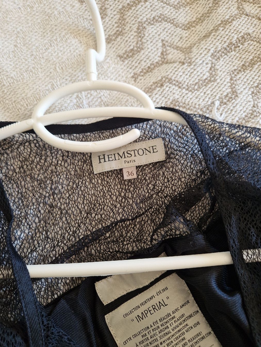 Jumpsuits: Combinaison noire dentelle Heimstone T36 – Gebraucht aus Pully von Patriciaeve 4