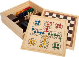 Collection de 7 jeux classiques en bois ( NEUF )