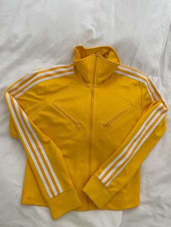 Adidas Jacke gelb Grösse M 8 ( Intensiveres gelb als auf B.)