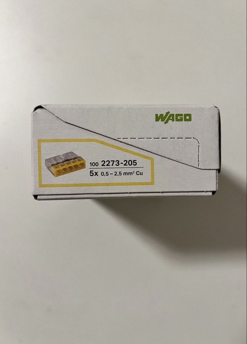 Wago Componenti elettronici: Wago Steckklemme 5L – Nuovo e nell'imballaggio originale da Luzern venduto da Elektrogut 1