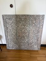 Wanddekoration Holzornament geschnitzt