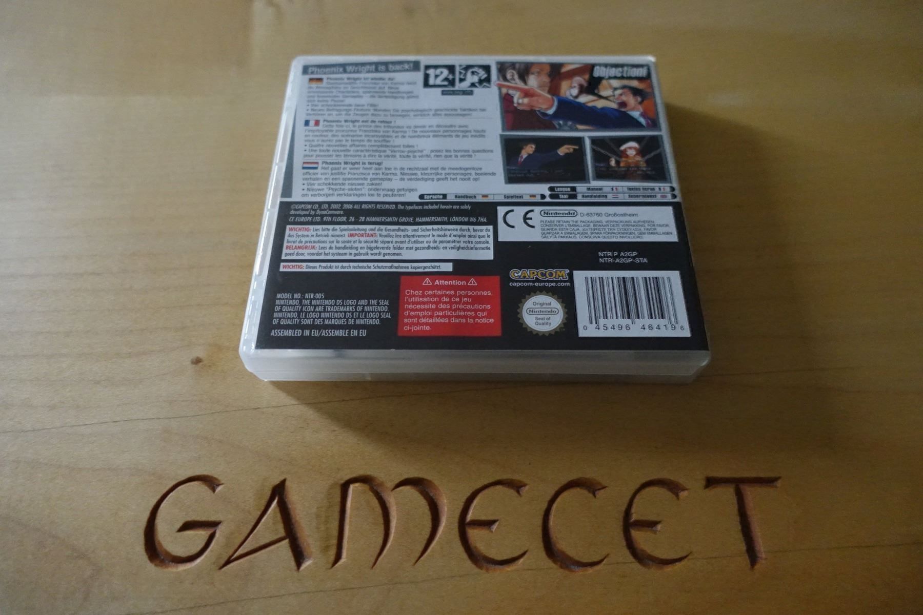 Capcom Giochi: Ace Attorney - Justice for All – Usato da Steinach venduto da Gamecet 2