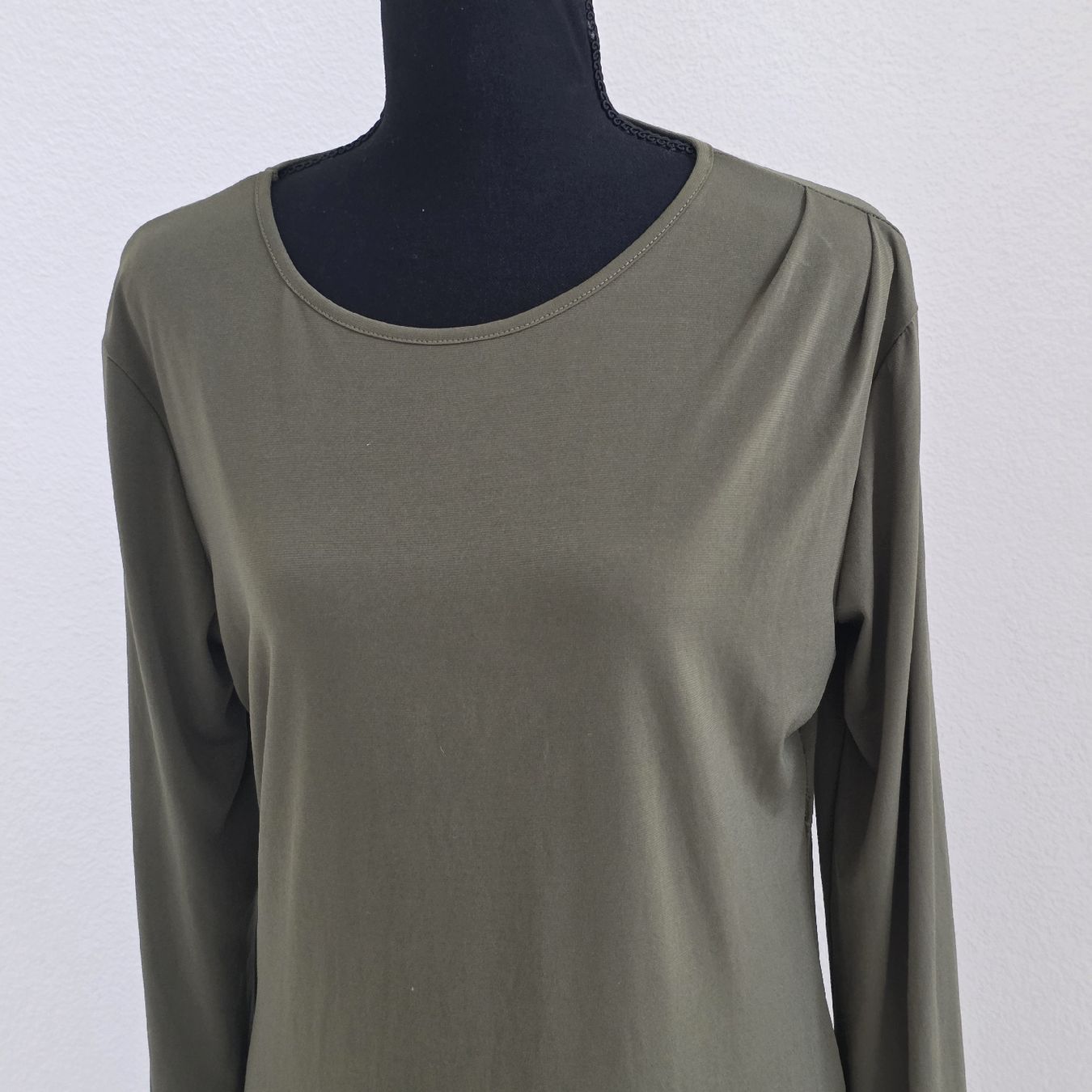 Vestiti: Grünes Langarmkleid Gr. XL - Gebraucht – Usato da Rheinsulz venduto da Gilea 1