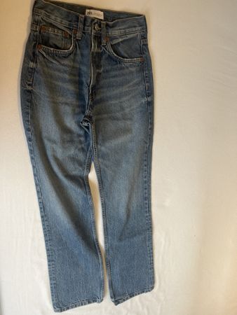 Zara jeans gr 34 blau