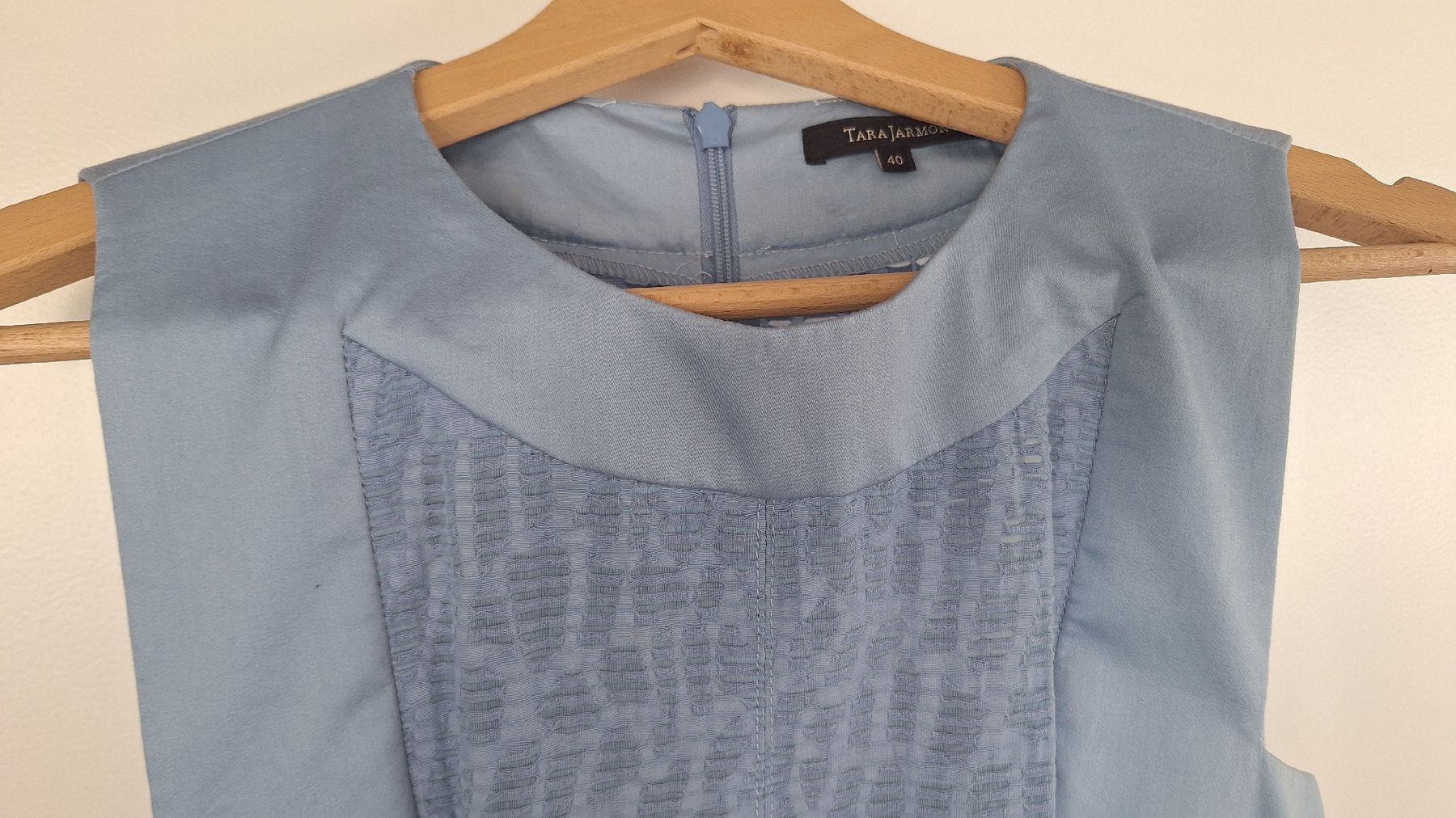 Tara Jarmon Vestiti: Tara Jarmon Kleid, hellblau, Gr. 36/38, elegant – Usato da Oberkulm venduto da kar_jgx9 1