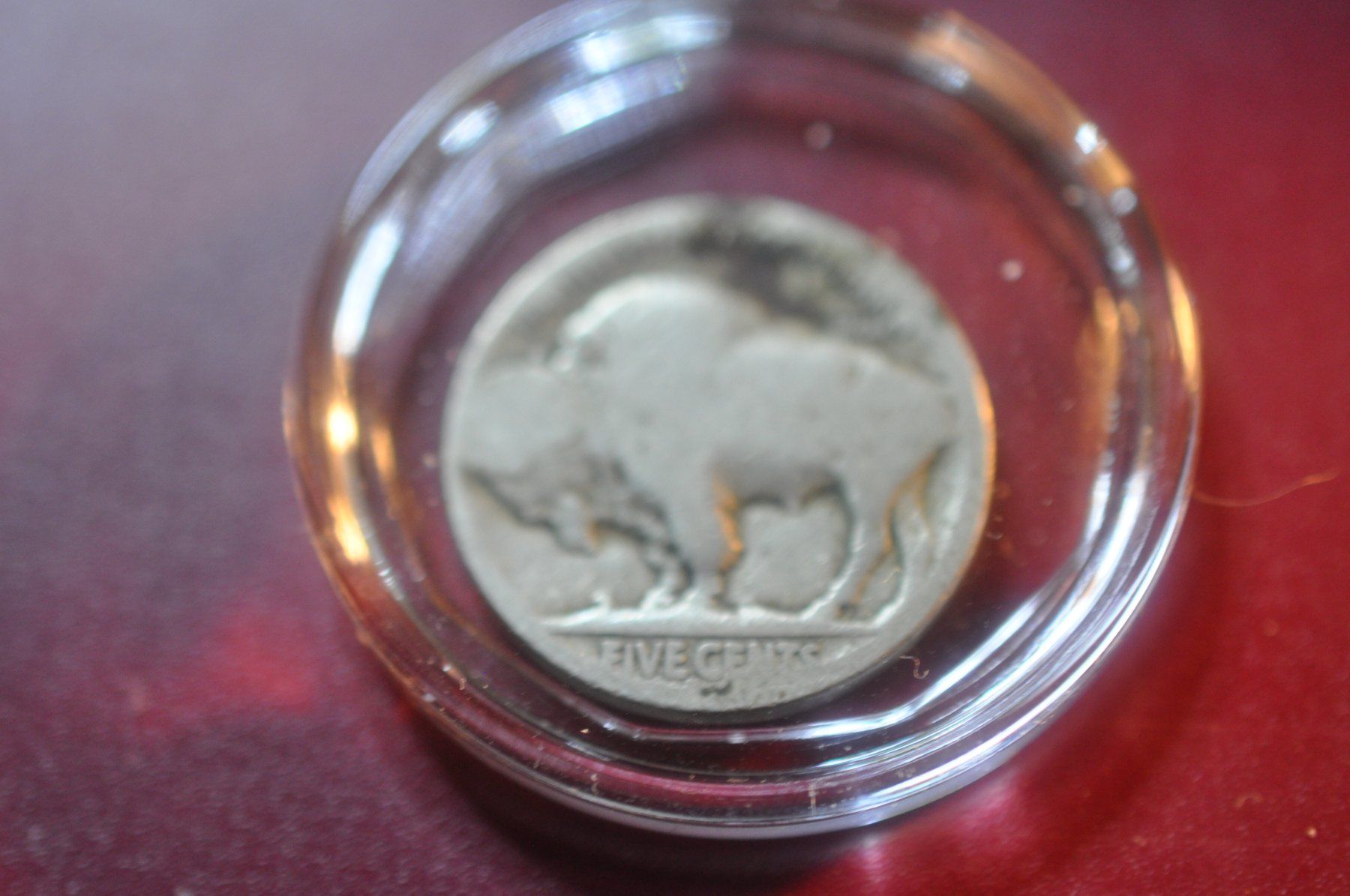 Tutti le monete: 5 cents Buffalo USA année ? – Usato da Moutier venduto da Phillegrec 1