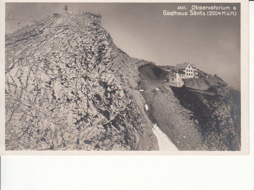 Cartoline postali: Säntis 1933 – Usato da Bürglen TG venduto da StampGraf