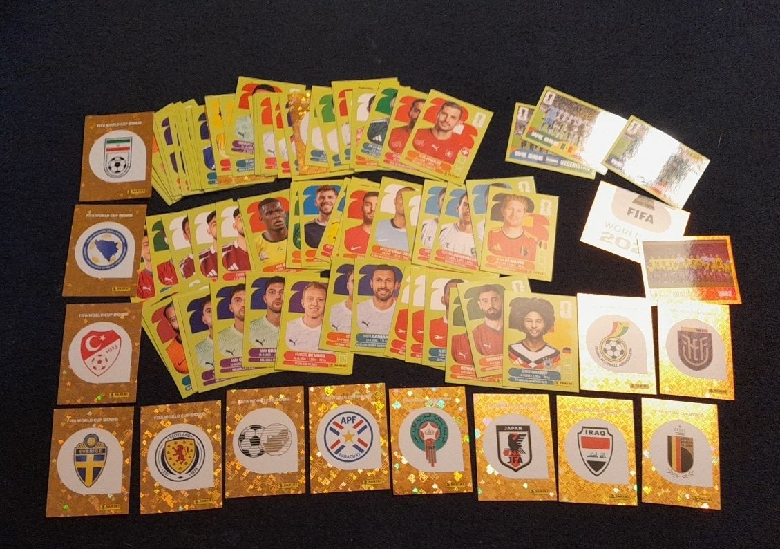 Panini Sammelbilder & Trading cards: Panini WM 2026 Sticker Konvolut  – Neu (gemäss Beschreibung) aus oekingen von beauty1964