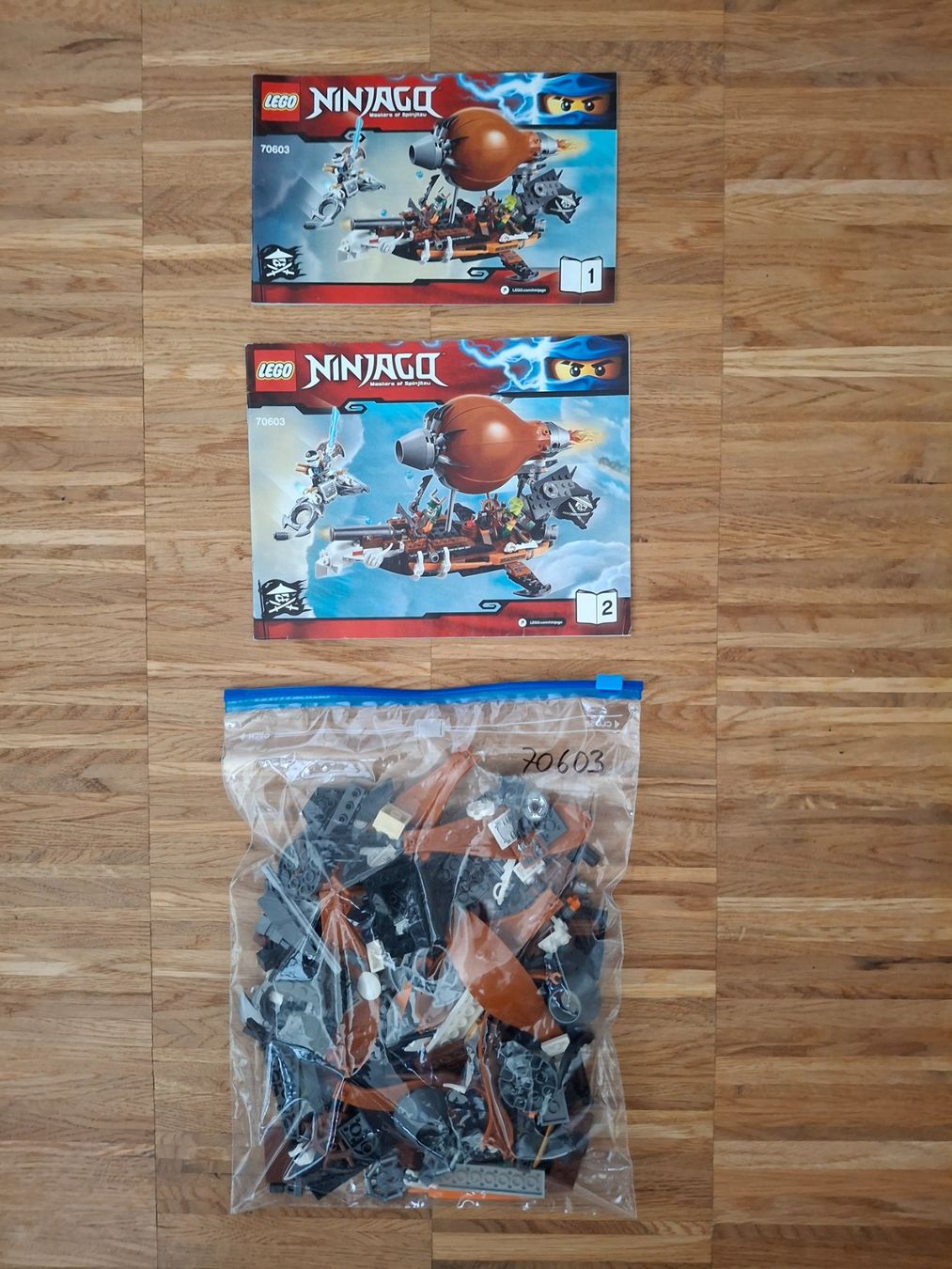 Lego Kit di costruzioni: Lego Ninjago 70603 - Kommando Zeppelin – Usato da Emmenbrücke venduto da ruf_fsy9