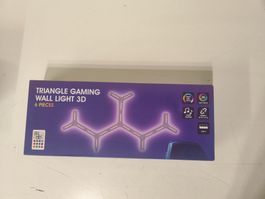 Triangle gaming wall light 3D
