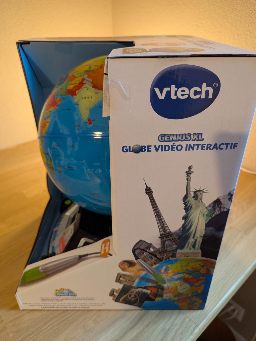 Vtech Giocattoli: VTECH Globe vidéo interactif Genius XL – Nuovo e nell'imballaggio originale da Attalens venduto da cam_mq9h 5