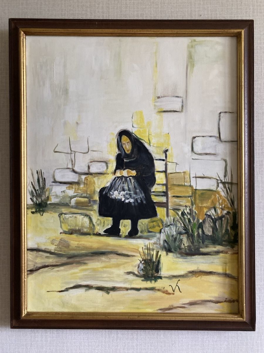 Dipinti: Bild Öl auf Leinwand Holzrahmen – Usato da Luzern venduto da Gustav-33
