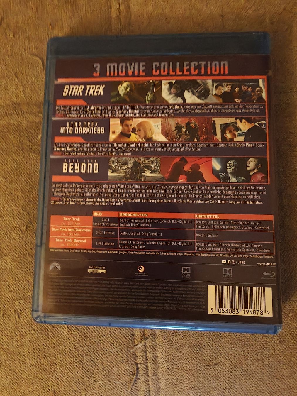 Alle DVDs: Star Trek  Trilogy  Bluray deutsch – Neu (gemäss Beschreibung) aus Schwerzenbach von Salamon33 1