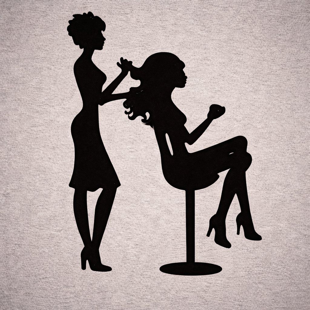Sciablone: Neue  Stanzschablone Coiffeur / Friseur – Nuovo e nell'imballaggio originale da Effretikon venduto da wenuss